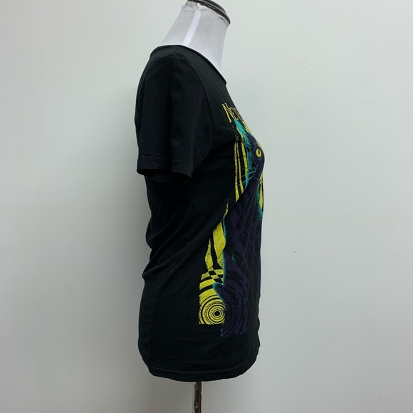 Never Say Never Black T-shirt.  Size XS - Picture 5 of 7